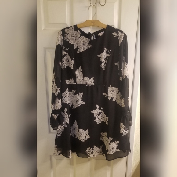 XHILARATION 3/4 Sleeve Dress - Picture 1 of 4